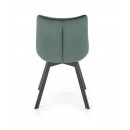 Стул HALMAR K520 темно-зеленый/черный, поворотный